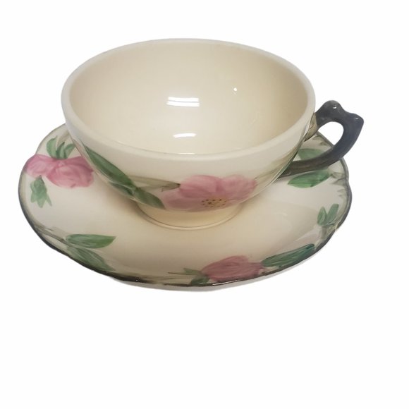 Franciscan Desert Rose 4 Cups with Saucers - Picture 2 of 8